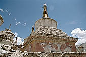 Ladakh - chrtens at Lamayuru gompa 